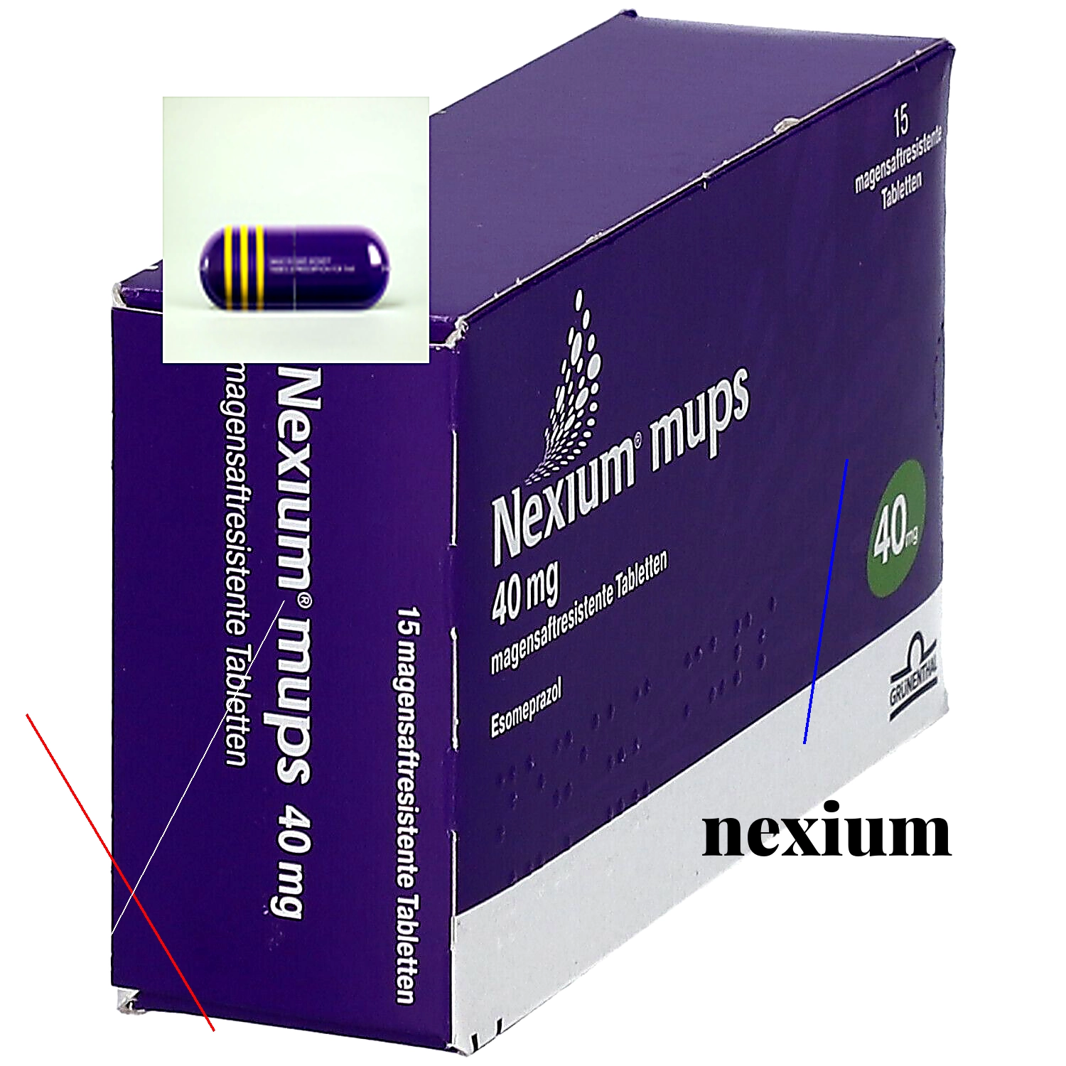 Nexium 40 mg prix